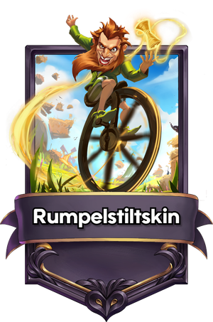 A Rumpelstiltskin card.