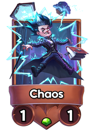 A Chaos card.