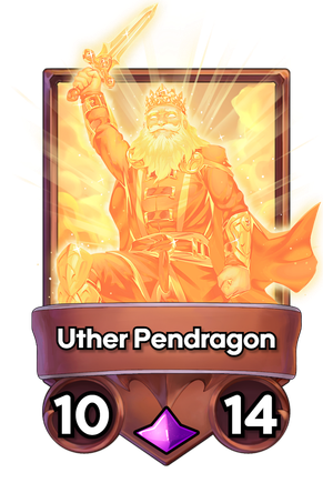 A Uther Pendragon card.